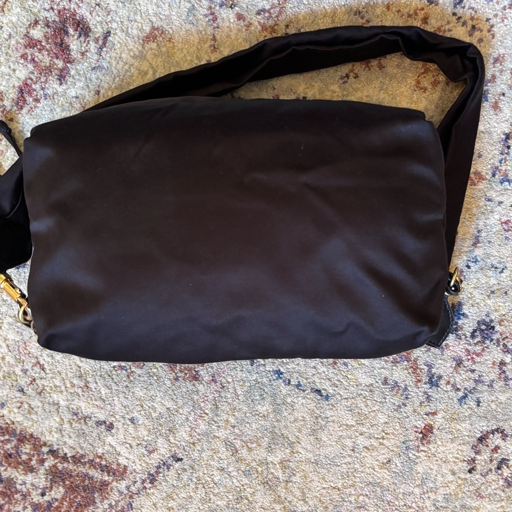 SEE BY CHLOE BLACK SATIN TILLY BAG - Picture 12 of 13